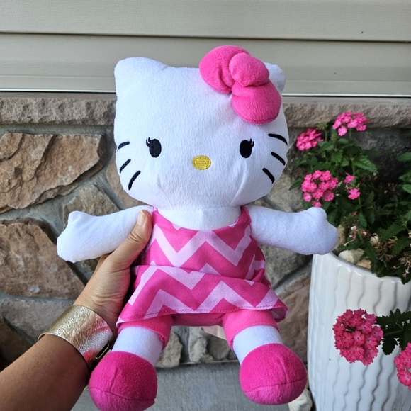 Hello Kitty Other - Hello Kitty 12" Northwest (2015) Plush Doll Stuffed Animal Pink & White